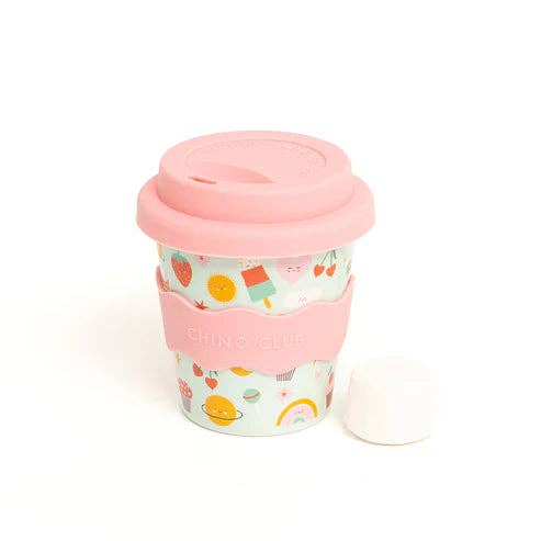 Favourite Things Babychino Cup 120ml with Silicone Lid Eco-Friendly Gift Box