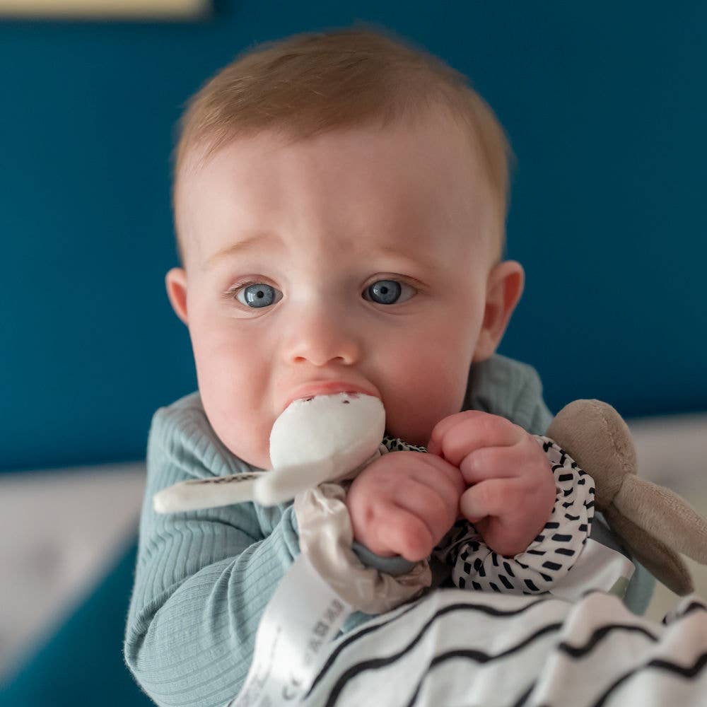 Baby Wrist Rattles Set of 2 Soft Sensory Toys for Newborns and Infants
