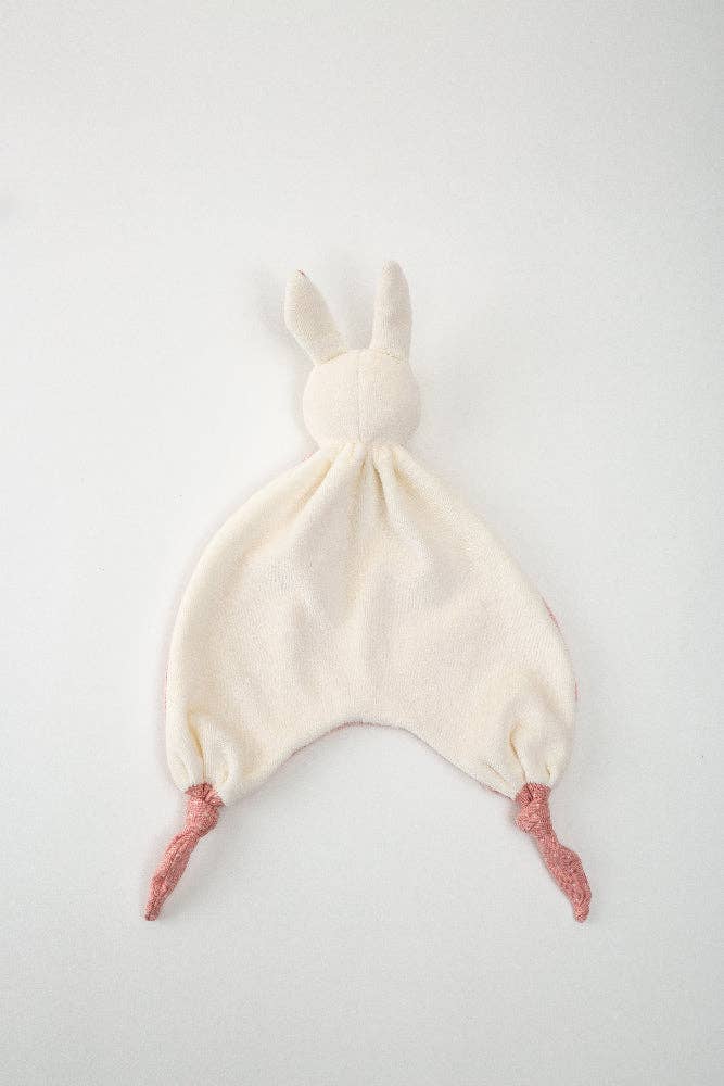 Organic Cotton Baby Rabbit Comforter – Soft Plush Toy