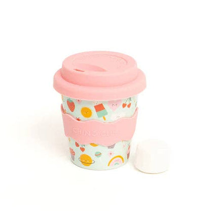 Favourite Things Babychino Cup 120ml with Silicone Lid Eco-Friendly Gift Box