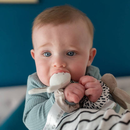 Baby Wrist Rattles Set of 2 Soft Sensory Toys for Newborns and Infants