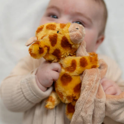 Soft Baby Giraffe Comforter Toy - Eco Friendly Snuggle Blanket