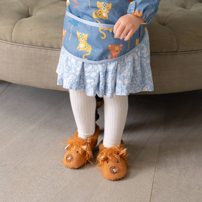 Highland Cow Baby Slippers Cosy Anti Slip Shoes for 6 to 18 Months