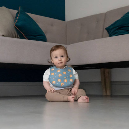 Cockapoo Silicone Baby Bib with Food Catcher